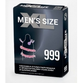 Стимулирующая насадка на пенис MEN SIZE 999 - Sitabella - в Кисловодске купить с доставкой