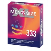 Стимулирующая насадка на пенис MEN SIZE 333 - Sitabella - в Кисловодске купить с доставкой