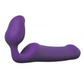 Фиолетовый безремневой страпон Queens L - Adrien Lastic - купить с доставкой в Кисловодске