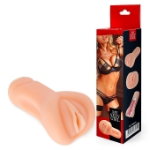 Телесный реалистичный мастурбатор в виде вагины - Bior toys - в Кисловодске купить с доставкой