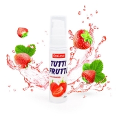 Гель-смазка Tutti-frutti с земляничным вкусом - 30 гр. - Биоритм - купить с доставкой в Кисловодске