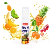 Гель-смазка Tutti-frutti со вкусом тропических фруктов - 30 гр. - Биоритм - купить с доставкой в Кисловодске
