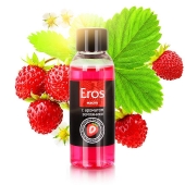 Массажное масло Eros fantasy с ароматом земляники - 50 мл. - Биоритм - купить с доставкой в Кисловодске