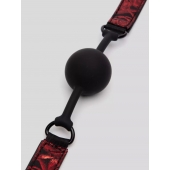Кляп-шар на двусторонних ремешках Reversible Silicone Ball Gag - Fifty Shades of Grey - купить с доставкой в Кисловодске