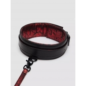 Стильный ошейник с поводком Reversible Faux Leather Collar and Lead - Fifty Shades of Grey - купить с доставкой в Кисловодске