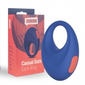 Синее эрекционное кольцо RRRING Casual Date Cock Ring - FeelzToys - в Кисловодске купить с доставкой