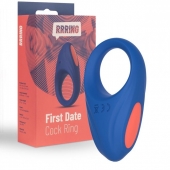 Синее эрекционное кольцо RRRING First Date Cock Ring - FeelzToys - в Кисловодске купить с доставкой