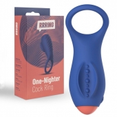 Синее эрекционное кольцо RRRING One Nighter Cock Ring - FeelzToys - в Кисловодске купить с доставкой