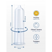 Презервативы MY.SIZE размер 53 - 10 шт. - My.Size - купить с доставкой в Кисловодске