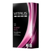 Ультратонкие презервативы VITALIS PREMIUM super thin - 12 шт. - Vitalis - купить с доставкой в Кисловодске