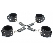 Комплект фиксаторов для рук и ног - БДСМ Арсенал - купить с доставкой в Кисловодске