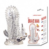 Насадка-удлинитель с пупырышками, усиками и вибрацией - Baile - в Кисловодске купить с доставкой