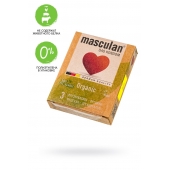 Экологически чистые презервативы Masculan Organic - 3 шт. - Masculan - купить с доставкой в Кисловодске