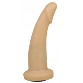 Телесная гладкая насадка Harness - 14,7 см. - LOVETOY (А-Полимер) - купить с доставкой в Кисловодске