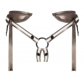 Бронзовый пояс для насадок Desirous Harness - Strap-on-me - купить с доставкой в Кисловодске
