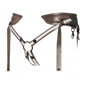 Бронзовый пояс для насадок Desirous Harness - Strap-on-me - купить с доставкой в Кисловодске