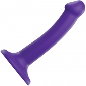 Фиолетовый фаллоимитатор-насадка Strap-On-Me Dildo Dual Density size S - 17 см. - Strap-on-me - купить с доставкой в Кисловодске