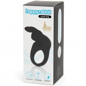 Черное эрекционное виброкольцо Happy Rabbit Rechargeable Rabbit Cock Ring - Happy Rabbit - в Кисловодске купить с доставкой