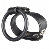 Двойное кольцо выносливости на пенис DUAL STAMINA RING - BlueLine - в Кисловодске купить с доставкой