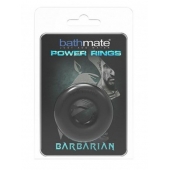 Чёрное эрекционное кольцо Barbarian - Bathmate - в Кисловодске купить с доставкой