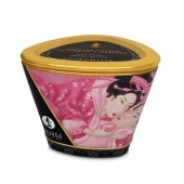 Массажная свеча Rose Petals с ароматом розы - 170 мл. - Shunga - купить с доставкой в Кисловодске