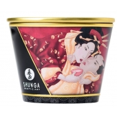 Массажная  свеча Sparkling Strawberry Wine с ароматом клубничного вина - 170 мл. - Shunga - купить с доставкой в Кисловодске