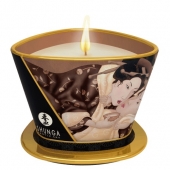 Массажная свеча Intoxicatin Chocolate с ароматом шоколада - 170 мл. - Shunga - купить с доставкой в Кисловодске