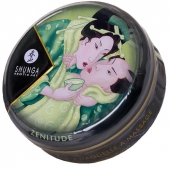 Массажная свеча Exotic Green Tea с ароматом зелёного чая - 30 мл. - Shunga - купить с доставкой в Кисловодске