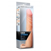 Телесная насадка на пенис Cock Xtender - 17,7 см. - Blush Novelties - в Кисловодске купить с доставкой