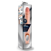 Телесная насадка на пенис 10 Inch Cock Sheath Extender - 25 см. - Blush Novelties - в Кисловодске купить с доставкой