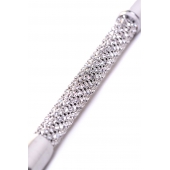 Чёрный стек с треугольным кожаным шлепком - 65 см. - ToyFa - купить с доставкой в Кисловодске