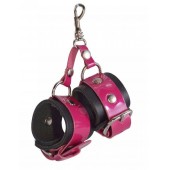 Розово-черный брелок  Наручники - Sitabella - купить с доставкой в Кисловодске