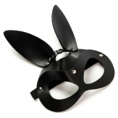 Черная маска  Зайка  с длинными ушками - Crazy Handmade - купить с доставкой в Кисловодске