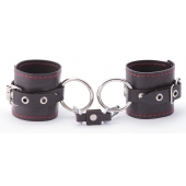 Оригинальный БДСМ-комплект для фиксации шеи и рук - Crazy Handmade - купить с доставкой в Кисловодске