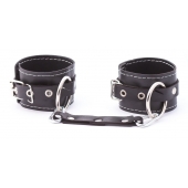 Кожаные двухслойные оковы с регулируемыми ремешками - Crazy Handmade - купить с доставкой в Кисловодске