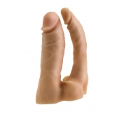 Двойная насадка для страпона Харнесс - 15 см. - LOVETOY (А-Полимер) - купить с доставкой в Кисловодске