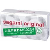 Ультратонкие презервативы Sagami Original 0.02 - 10 шт. - Sagami - купить с доставкой в Кисловодске