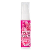 Интимный гель на водной основе Tutti-Frutti Bubble Gum - 30 гр. - Биоритм - купить с доставкой в Кисловодске