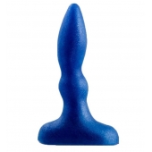 Синий анальный стимулятор Beginners p-spot massager - 11 см. - Lola Games - в Кисловодске купить с доставкой