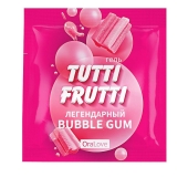 Пробник гель-смазки Tutti-frutti со вкусом бабл-гам - 4 гр. - Биоритм - купить с доставкой в Кисловодске