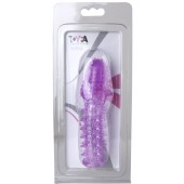 Фиолетовая насадка, удлиняющая половой член - 13,5 см. - Toyfa Basic - в Кисловодске купить с доставкой