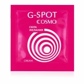 Стимулирующий интимный крем для женщин Cosmo G-spot - 2 гр. - Биоритм - купить с доставкой в Кисловодске