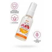 Съедобная гель-смазка Yovee «Двойной соблазн» с Д-пантенолом и вкусом клубники и дыни - 50 мл. - ToyFa - купить с доставкой в Кисловодске