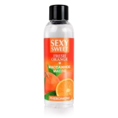 Массажное масло Sexy Sweet Fresh Orange с ароматом апельсина и феромонами - 75 мл. - Биоритм - купить с доставкой в Кисловодске