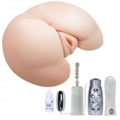 Вибрирующий мастурбатор-попка с ротацией и пультом управления - Baile - в Кисловодске купить с доставкой