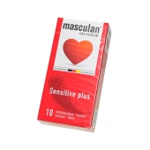 Презервативы Masculan Sensitive plus - 10 шт. - Masculan - купить с доставкой в Кисловодске