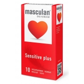 Презервативы Masculan Sensitive plus - 10 шт. - Masculan - купить с доставкой в Кисловодске
