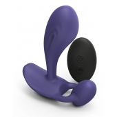 Темно-синий вибромассажер Witty P G Vibrator with Remote Control - Love to Love - в Кисловодске купить с доставкой