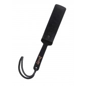 Черный кожаный пэддл - 37 см. - Pecado - купить с доставкой в Кисловодске