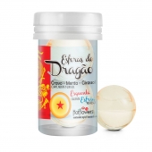 Интимный гель Esferas do Dragao Hot Ball с охлаждающе-разогревающим эффектом (2 шарика по 3 гр.) - HotFlowers - купить с доставкой в Кисловодске